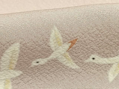 平和屋着物●本加賀友禅作家　金丸充夫　訪問着　松竹　花鳥文　暈し染め　正絹　逸品　AABN3568fy