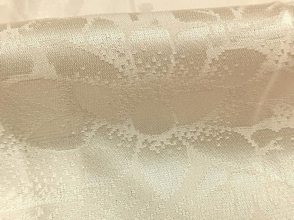 平和屋着物●振袖用長襦袢　無双仕立て　草花地紋　暈し染め　半衿刺繍　正絹　逸品　AABN3575fy