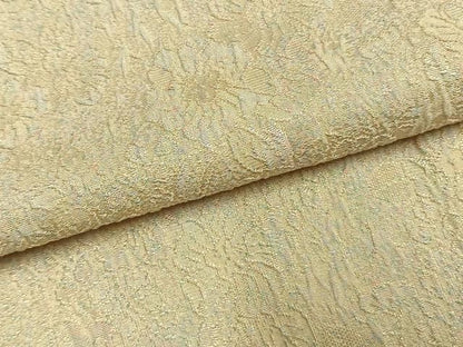 平和屋着物●上質な小紋　辻が花地紋　正絹　逸品　AABN3603fy