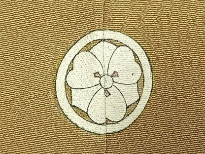平和屋着物●訪問着　雪輪色紙花松文　暈し染め　金銀彩　正絹　逸品　AABN3635fy