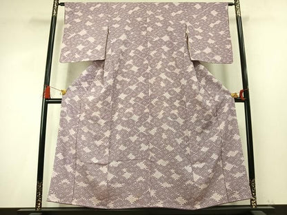 平和屋着物●人間国宝 小宮康孝　江戸小紋　花尽くし　正絹　逸品　AABN3645fy