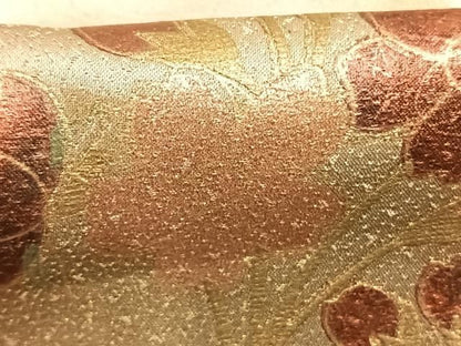 平和屋着物●訪問着　色紙花文　暈し染め　金銀彩　正絹　逸品　未使用　AABN3646fy