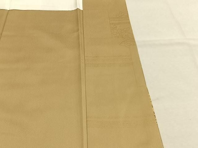 平和屋着物●訪問着　色紙花文　暈し染め　金銀彩　正絹　逸品　未使用　AABN3646fy