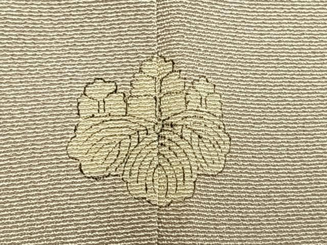 平和屋着物●訪問着　友禅　作家者　枝花文　暈し染め　正絹　逸品　AABN3657fy