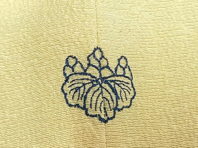 平和屋着物●訪問着　草花文　金彩　正絹　逸品　AABN3671fy