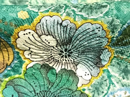 平和屋着物●訪問着　作家者　辻が花　絞り　暈し染め　正絹　逸品　AABN3708fy
