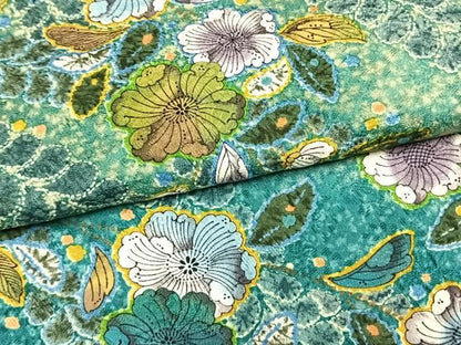 平和屋着物●訪問着　作家者　辻が花　絞り　暈し染め　正絹　逸品　AABN3708fy