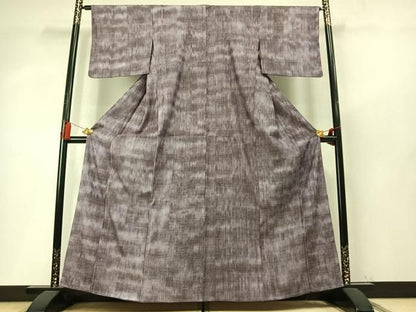 平和屋着物●上質な紬　霞文　正絹　逸品　未使用　AABN3787fy