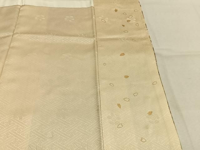 平和屋着物●豪華振袖　花蝶文　暈し染め　金彩　正絹　逸品　AABN3802fy
