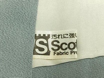 平和屋着物●訪問着　草花文　暈し染め　正絹　逸品　AABN3809fy