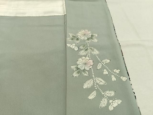 平和屋着物●訪問着　絞り　辻が花　暈し染め　正絹　逸品　AABN3831fy