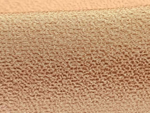 平和屋着物●染色作家　斉藤三才　小紋　霞文　暈し染め　正絹　逸品　AABN3852fy