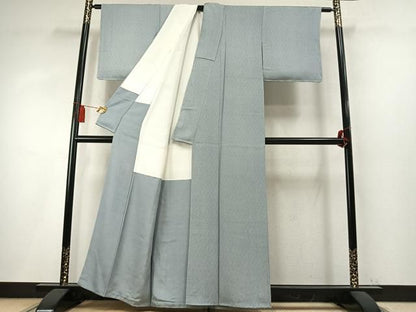 平和屋着物●江戸小紋　作家物　花尽くし　正絹　逸品　AABN3873fy