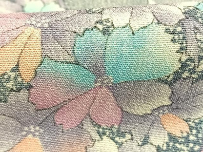 平和屋着物●上質な小紋　枝花文　暈し染め　高島屋扱い　正絹　逸品　未使用　AABN3885fy