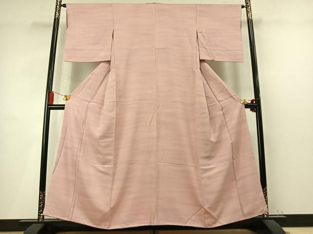 平和屋着物●上質な小紋　霞文　暈し染め　ますいわ屋扱い　正絹　逸品　AABN3888fy