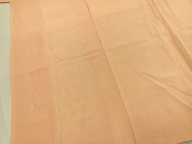 平和屋着物●江戸小紋　作家物　菱文　鬼しぼ縮緬　正絹　逸品　AABN3899fy