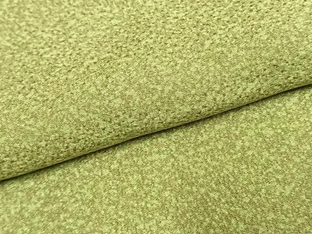 平和屋着物●上質な小紋　霞文　正絹　逸品　未使用　AABN3927fy