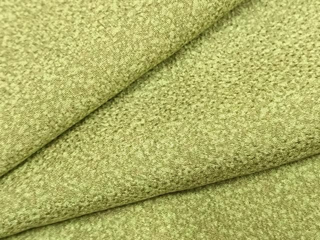 平和屋着物●上質な小紋　霞文　正絹　逸品　未使用　AABN3927fy