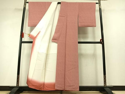 平和屋着物●江戸小紋　南天文　正絹　逸品　AABN4027fy