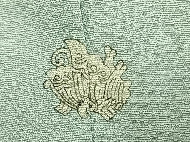 平和屋着物●豪華色留袖　陶器花文　暈し染め　金彩　正絹　逸品　AABN4038fy