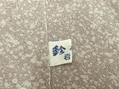平和屋着物●訪問着　友禅　風景花鳥文　暈し染め　鈴乃屋扱い　正絹　逸品　AABN4047fy