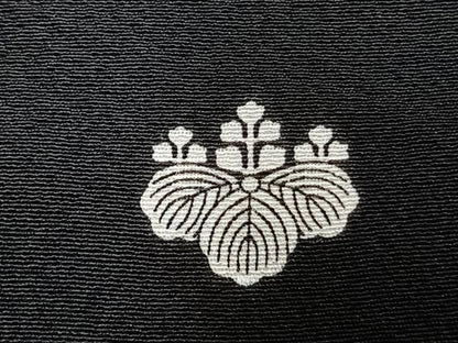 平和屋着物●豪華黒留袖　駒刺繍　熨斗花文　金彩　ロング丈　正絹　逸品　AABN4048fy