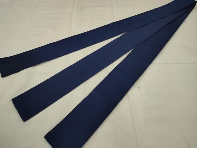 平和屋着物●男性　角帯　濃藍色　AABN4367pf