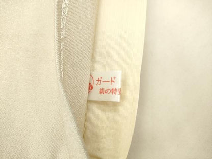 平和屋着物●六通柄袋帯　唐草文　銀糸　正絹　逸品　AABN4440pf