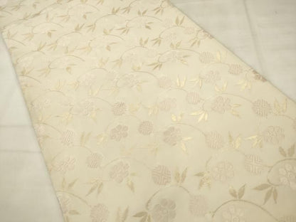 平和屋着物●六通柄袋帯　唐織　名物裂　金糸　正絹　逸品　AABN4468pf