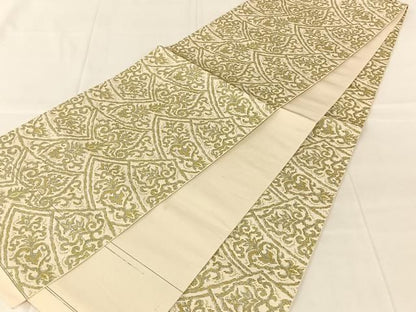 平和屋着物◎全通柄京袋帯　更紗花文　AABN5002dk