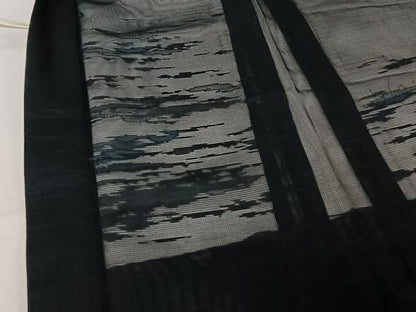 平和屋着物▽羽織　スリーシーズン　春夏秋　塵除け　霞文　正絹　逸品　AABN5119jh
