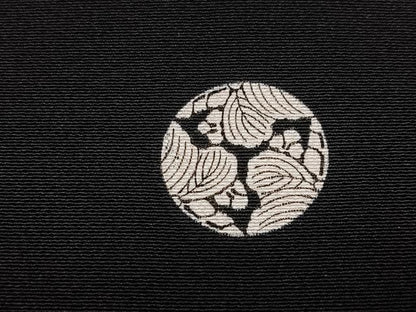 平和屋着物●本加賀友禅作家　柿本市郎　黒留袖　鴛鴦草花文　正絹　逸品　AABN5238ph