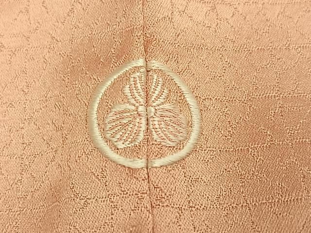 平和屋着物●訪問着　総刺繍　飾花文　暈し染め　正絹　逸品　AABN5240ph