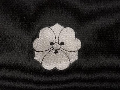 平和屋着物●京友禅の第一人者　松井青々　黒留袖　流水花文　暈し染め　金彩　正絹　逸品　AABN5248ph