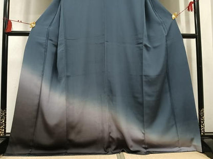 平和屋着物●訪問着　霞文　暈し染め　正絹　逸品　AABN5254ph