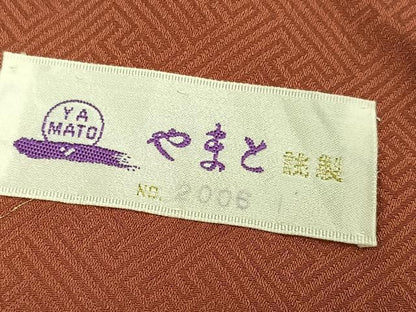 平和屋着物●訪問着　螺鈿　花蝶文　暈し染め　金彩　やまと誂製　正絹　逸品　AABN5260ph
