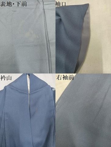 平和屋着物●訪問着　アジサイ　紫陽花　金彩　正絹　逸品　AABN5267ph