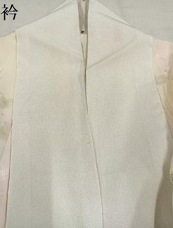平和屋着物●長襦袢　袷　梅地紋　正絹　逸品　AABN5285ph