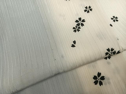 平和屋着物●長襦袢　無双仕立て　作家物　更紗間道　花小町　正絹　逸品　AABN5286ph