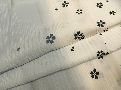 平和屋着物●長襦袢　無双仕立て　作家物　更紗間道　花小町　正絹　逸品　AABN5286ph