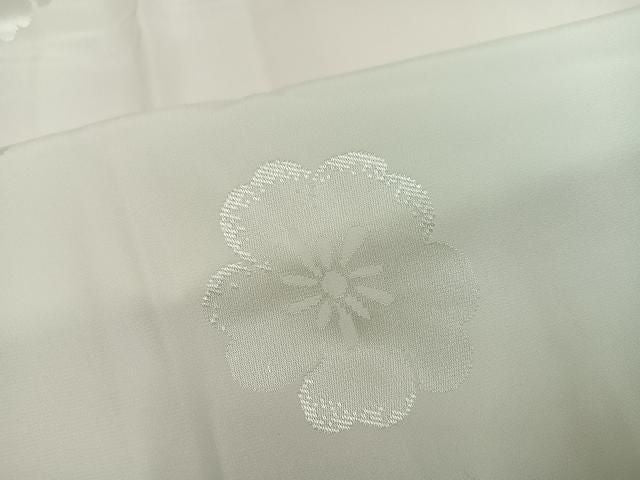 平和屋着物●長襦袢　無双仕立て　花地紋　暈し染め　正絹　逸品　AABN5287ph