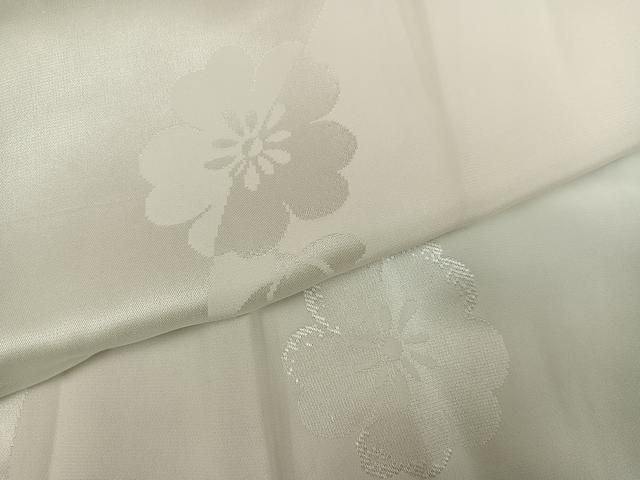 平和屋着物●長襦袢　無双仕立て　花地紋　暈し染め　正絹　逸品　AABN5287ph