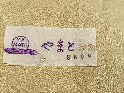 平和屋着物●長襦袢　無双仕立て　更紗地紋　暈し染め　やまと誂製　正絹　逸品　AABN5289ph