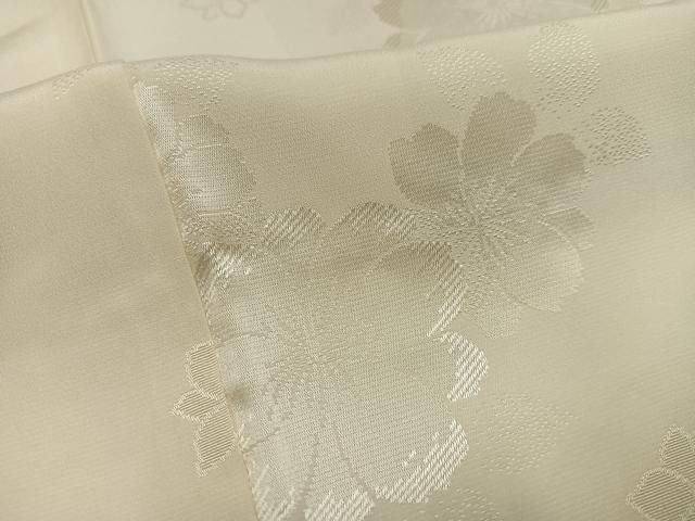 平和屋着物●長襦袢　花地紋　暈し染め　正絹　逸品　未使用　AABN5292ph