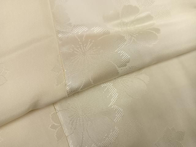 平和屋着物●長襦袢　花地紋　暈し染め　正絹　逸品　未使用　AABN5292ph