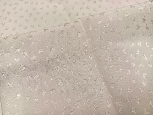 平和屋着物●長襦袢無双仕立て　幾何学地紋　暈し染め　正絹　逸品　AABN5305ph