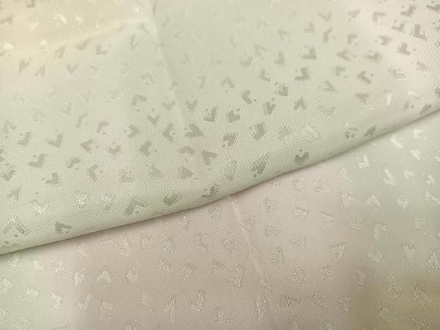 平和屋着物●長襦袢無双仕立て　幾何学地紋　暈し染め　正絹　逸品　AABN5305ph