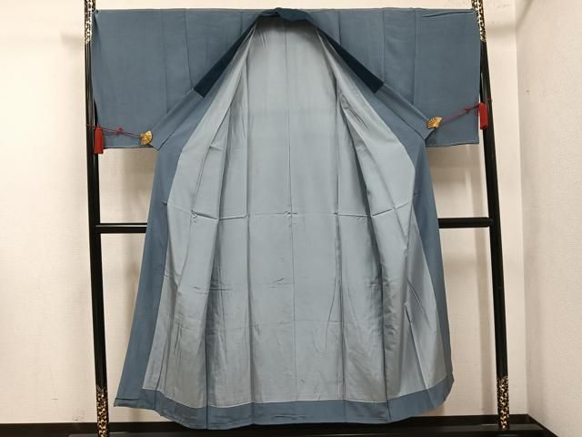 平和屋着物●男性　長襦袢　袷　絞り　唐獅子　正絹　逸品　AABN5307ph