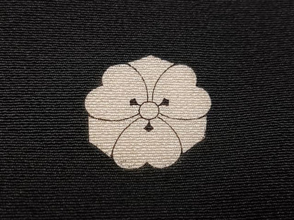 平和屋着物●豪華黒留袖　総刺繍　童子草花文　金糸　正絹　逸品　AABN5308ph