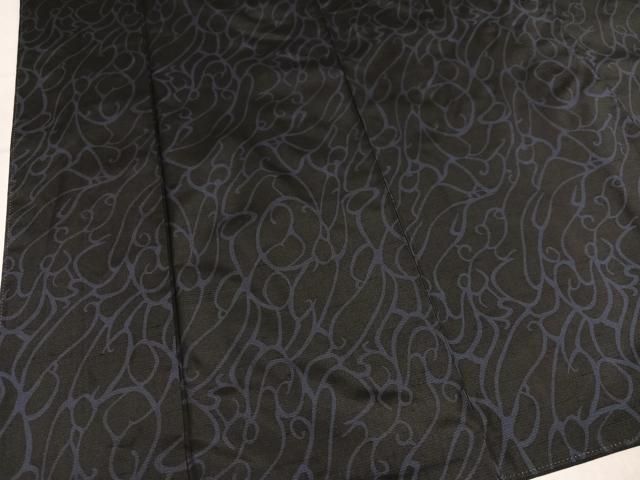 平和屋着物●上質な紬　流水文　正絹　逸品　AABN5316ph